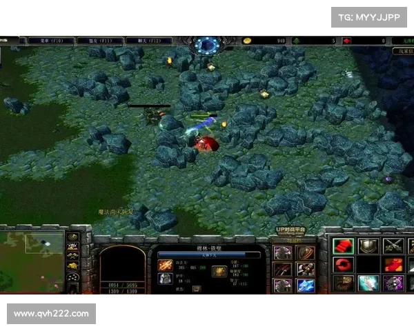 魔兽RPG地图：全新中心定位，清晰显示图标位置